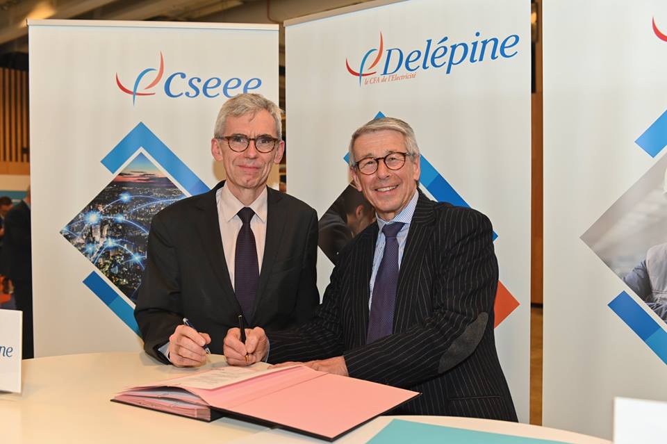 Signature convention BTS Technico-commercial Lycée PSH CFA Delépine