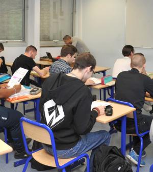 Classe du CFA Delépine en cours